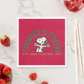 Erdnüsse | Snoopy's Cookies & Kakao Serviette (Beispiel)