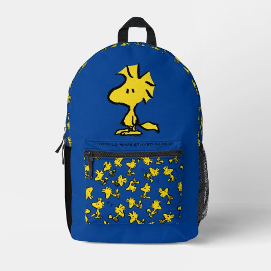 Erdnüsse | Snoopy's Friend Woodstock Bedruckter Rucksack (Vorderseite)
