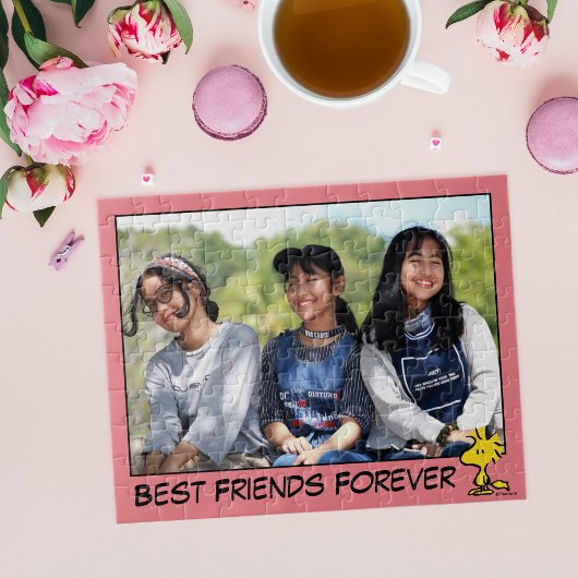 Erdnüsse | Snoopy's Friend Woodstock Custom Foto Puzzle