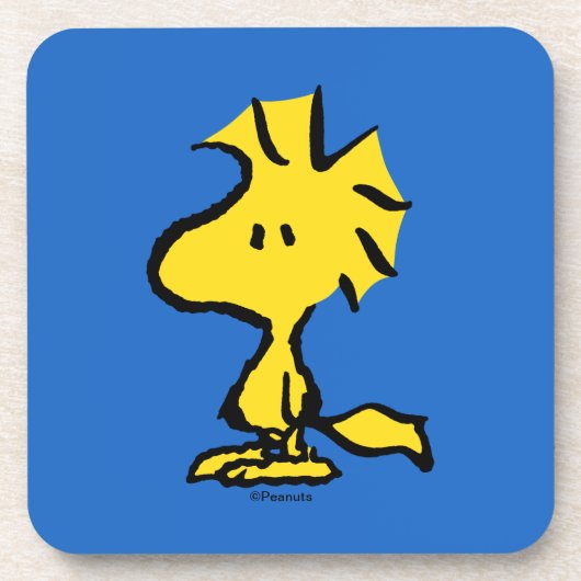 Erdnüsse | Snoopy's Friend Woodstock Getränkeuntersetzer (Vorderseite)