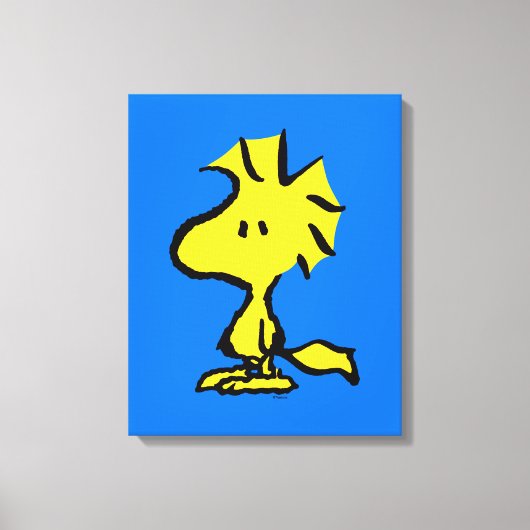 Erdnüsse | Snoopy's Friend Woodstock Leinwanddruck (Vorderseite)