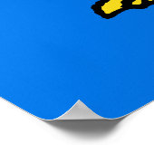 Erdnüsse | Snoopy's Friend Woodstock Poster (Ecke)