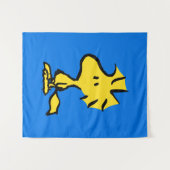 Erdnüsse | Snoopy's Friend Woodstock Wandteppich (Vorderseite (Horizontal))