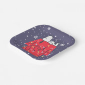 Erdnüsse | Snoopy's Holiday Dreamer Pappteller (Gewinkelt)