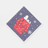 Erdnüsse | Snoopy's Holiday Dreamer Serviette (Ecke)