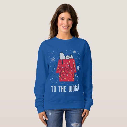 Erdnüsse | Snoopy's Holiday Dreamer Sweatshirt (Vorne ganz)