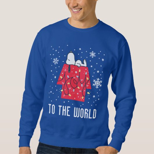 Erdnüsse | Snoopy's Holiday Dreamer Sweatshirt (Vorderseite)