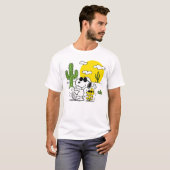 Erdnüsse Sommer Snoopy & Holz T-Shirt (Vorne ganz)
