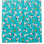 Erdnüsse | Sonnenbrille Muster Duschvorhang (Vorderseite)