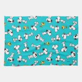 Erdnüsse | Sonnenbrille Muster Geschirrtuch (Horizontal)