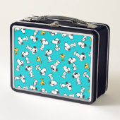 Erdnüsse | Sonnenbrille Muster Metall Brotdose (Vorderseite)