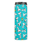 Erdnüsse | Sonnenbrille Muster Thermosbecher (Rückseite)