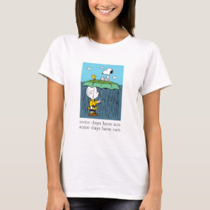 Erdnüsse   Sonniger Tag Regnerischer Tag Halb & Ha T-Shirt