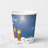 Erdnüsse | Space Birthday Pappbecher (Rückseite)