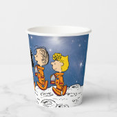 Erdnüsse | Space Birthday Pappbecher (Rückseite)