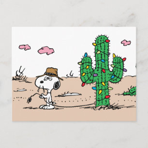 Erdnüsse Spike Decorations für den Urlaub Feiertagspostkarte