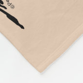 Erdnüsse | Spike Decorations für den Urlaub Fleecedecke (Ecke)