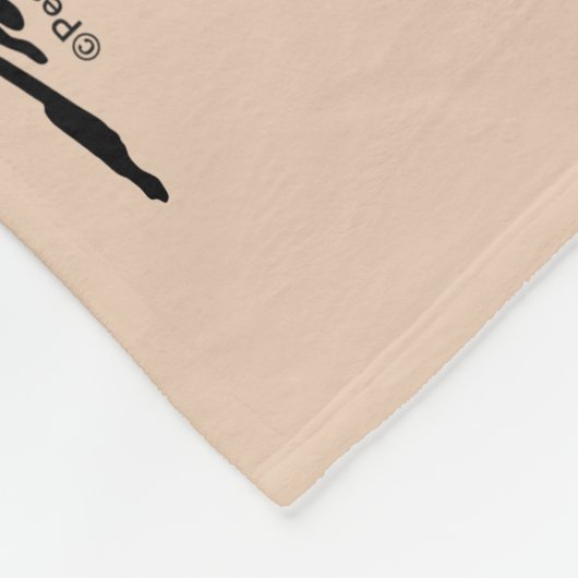 Erdnüsse | Spike Decorations für den Urlaub Fleecedecke (Ecke)