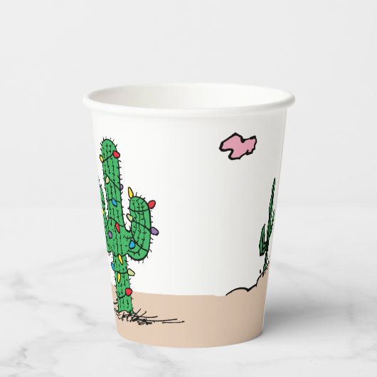 Erdnüsse | Spike Decorations für den Urlaub Pappbecher (Rückseite)