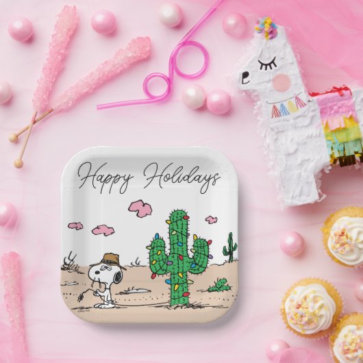 Erdnüsse | Spike Decorations für den Urlaub Pappteller (Party)