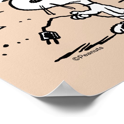 Erdnüsse | Spike Decorations für den Urlaub Poster (Ecke)