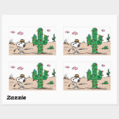 Erdnüsse | Spike Decorations für den Urlaub Rechteckiger Aufkleber (Blatt)