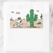 Erdnüsse | Spike Decorations für den Urlaub Rechteckiger Aufkleber (Tasche)