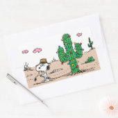 Erdnüsse | Spike Decorations für den Urlaub Rechteckiger Aufkleber (Umschlag)