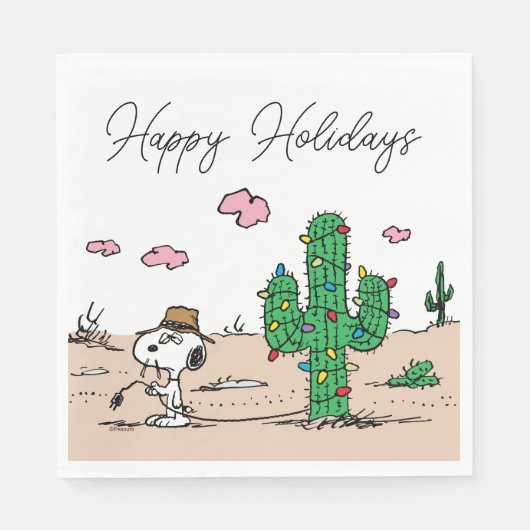 Erdnüsse | Spike Decorations für den Urlaub Serviette (Vorderseite)