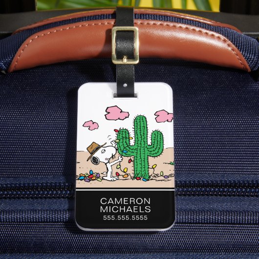 Erdnüsse | Spike Decorations für Weihnachten Gepäckanhänger (Vorderseite Insitu 2)