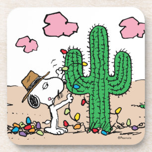 Erdnüsse   Spike Decorations für Weihnachten Getränkeuntersetzer