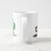 Erdnüsse | Spike Decorations für Weihnachten Jumbo-Tasse (Rückseite)