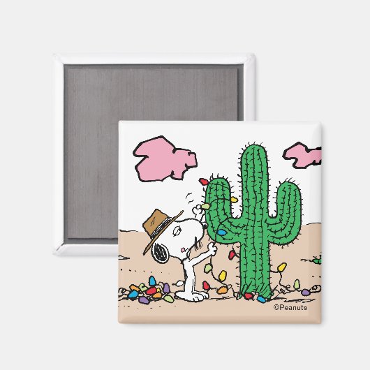 Erdnüsse | Spike Decorations für Weihnachten Magnet (Vorderseite/Rückseite)