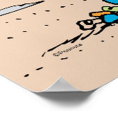 Erdnüsse | Spike Decorations für Weihnachten Poster (Ecke)