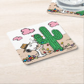 Erdnüsse | Spike Decorations für Weihnachten Rechteckiger Pappuntersetzer (angewinkelt)