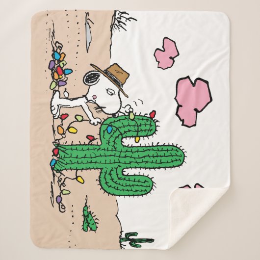 Erdnüsse | Spike Decorations für Weihnachten Sherpadecke (Vorderseite)