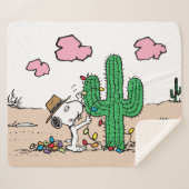 Erdnüsse | Spike Decorations für Weihnachten Sherpadecke (Vorderseite (Horizontal))