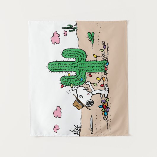 Erdnüsse | Spike Decorations für Weihnachten Wandteppich (Vorderseite)