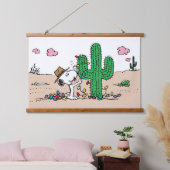 Erdnüsse | Spike Decorations für Weihnachten Wandteppich Mit Holzrahmen (Schlafzimmer)