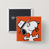 Erdnüsse | Spike Lächeln Button (Vorne & Hinten)