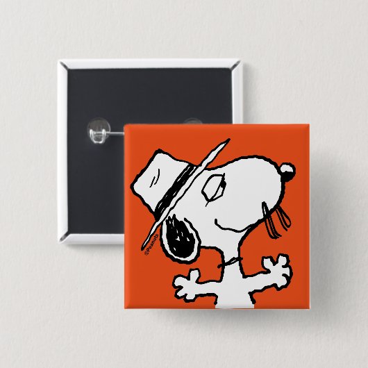 Erdnüsse | Spike Lächeln Button (Vorne & Hinten)