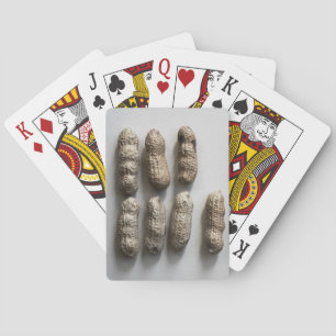 Erdnüsse Stillleben Fine Art Fotografie Spielkarten