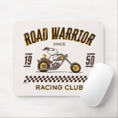 Erdnüsse | Straßenkämpfer für Snoopy und Holz Mousepad (Mit Mouse)