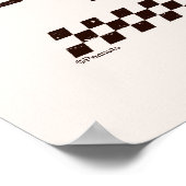 Erdnüsse | Straßenkämpfer für Snoopy und Holz Poster (Ecke)