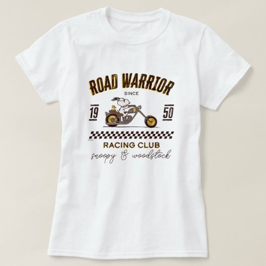 Erdnüsse | Straßenkämpfer für Snoopy und Holz T-Shirt (Design vorne)