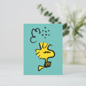 Erdnüsse | Stunierter Wald Postkarte (Stehend Vorderseite)