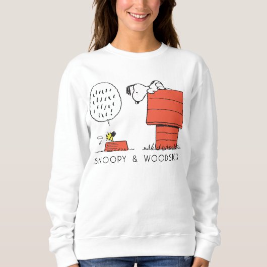 Erdnüsse | Tauchen mit Snoopy & Woodstock Sweatshirt (Vorderseite)