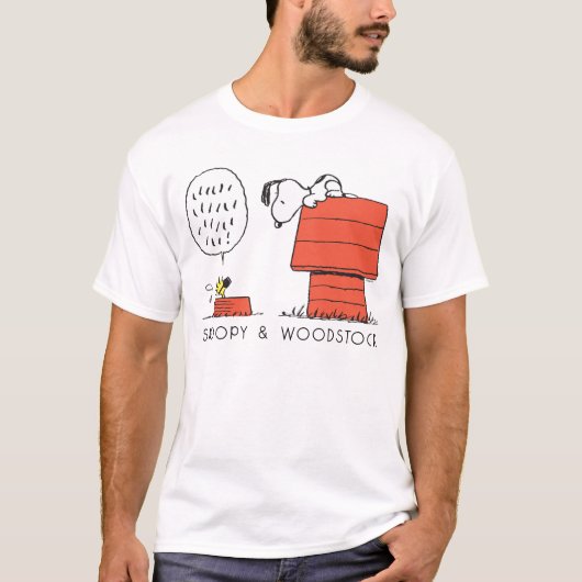 Erdnüsse | Tauchen mit Snoopy & Woodstock T-Shirt (Vorderseite)