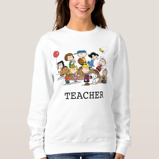 Erdnüsse | The Gang Teacher Sweatshirt (Vorderseite)