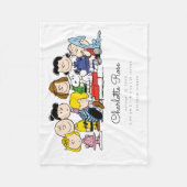 Erdnüsse | The Peanuts Gang Baby Fleecedecke (Vorderseite)